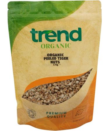 Certified Organic Tiger Nuts 1kg - Ideal for Snacking, Baking, and Nutrient-Rich Recipes | Vegan, Non-GMO, High Fibre & Protein, Raw - No Preservatives Included - Buy Online on GoSupps.com