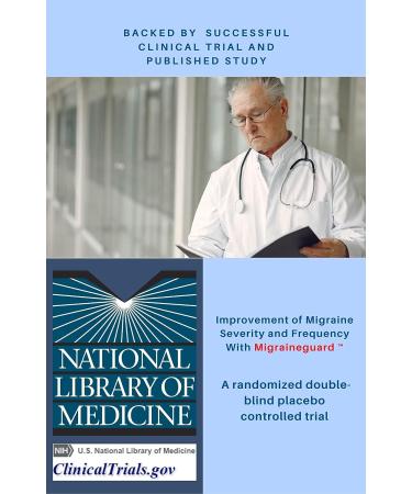 MIGRAINE Guard 2022: Clinically Proven COQ10, VIT B2, Feverfew, Magnesium GLYCINATE & Skullcap | NEW 2022 Migraine Relief - Buy Online on GoSupps.com
