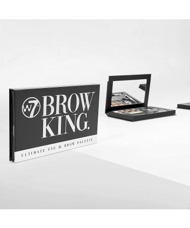 W7 Brow King Ultimate Eyebrow Kit - Professional Brow Shaping, Defining, and Grooming Palette - Buy Online on GoSupps.com