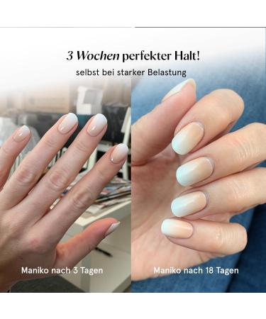 Maniko UV Gel Strips - Vegan & Long-Lasting Self-Adhesive Nail Film for Natural Nails (20 Vintage Velvet Strips) - Up to 2 Applications - Buy Online on GoSupps.com