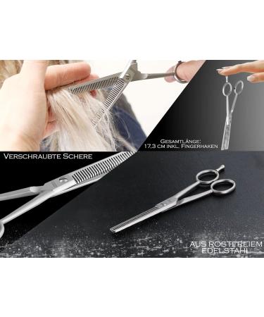 Effy Hair Cutting Scissors - Solingen Haircore 15.24 cm Thinning Shears | Made in Germany High-Quality Stainless Steel - Buy Online on GoSupps.com