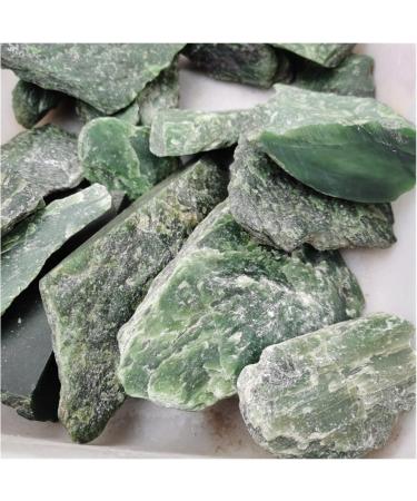 Natural Green Jasper Stone Rock Quartz Raw Rough Minerals Specimen Gem Reiki Home Decoration Crafts DIY Gift Decoration ZJGIDTEM (Size : 450-500g) - Buy Online on GoSupps.com