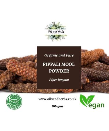 Clean Organic Pippali Mool Powder- Piper Longum -100% Pure Clean and Natural (300) - Buy Online on GoSupps.com