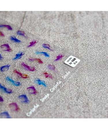 Easy To Use Women Fashion Individuality Nail stickers Decoration Smoke(2) Style2 - Buy Online on GoSupps.com