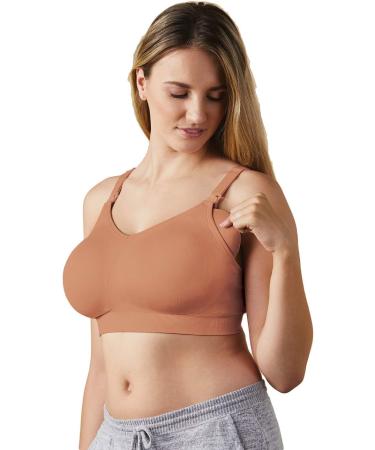 Bravado! Body Silk Seamless Nursing Bra 1401 4XL Cinnamon - Comfortable Support for Nursing Moms - Buy Online on GoSupps.com