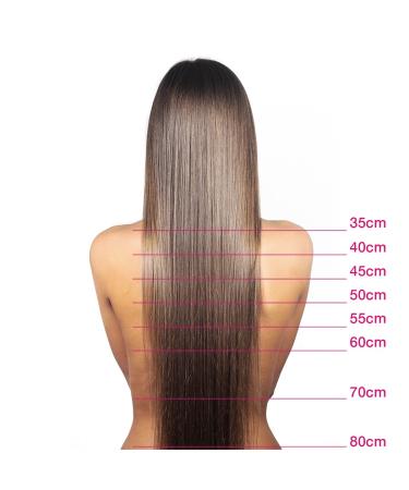 Shop 80cm Clip-In Extensions Real Hair Set - #1B Black Brown - High-Quality 100% Remy Hair for Glamorous Look | Glamxtensions - Buy Online on GoSupps.com