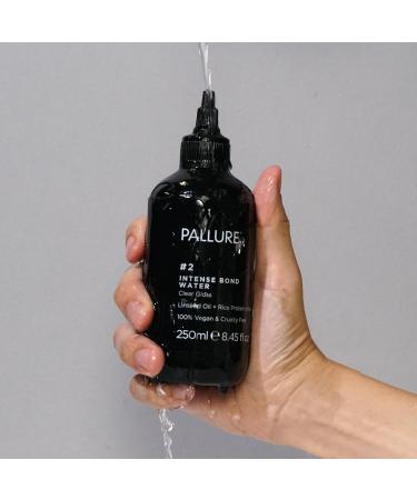 Pallure No. 1 Intense Bond Building Shampoo & No. 2 Water Duo - Thicker Voluminous Hair with Linseed Oil & Rice Protein - 250 ml - Buy Online on GoSupps.com