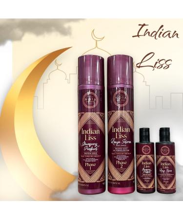  NOIA PARIS Indian Hair Straightening Indian Liss Amla Amazon Oils & Indian Ginseng Protein Gold 200 ml for 2 Uses - Buy Online on GoSupps.com