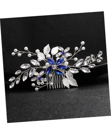 Housoutil 1pc Tiara Bridal Hair Comb Combs for Women Hair Barrettes for Women Hair Comb for Bride Comb for Bridal Bride Comb Alloy Comb Headgear Manual Accessories Banquet - Buy Online on GoSupps.com