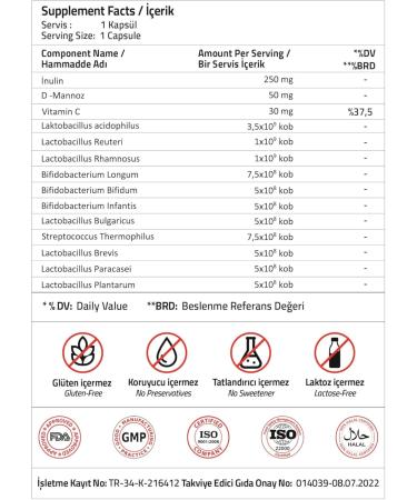 VALIDUS Probiotic Complex 30 Capsules (Drcaps) - Buy Online on GoSupps.com