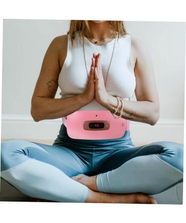 Mobestech 4-Piece Massage Waist Support Belt - Heated Period Relief & Comfort Pillow for Cramps - Fleece-Lined Pink Heating Device - Buy Online on GoSupps.com