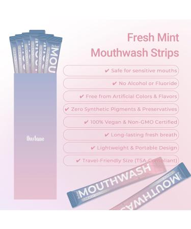 Protable Mouthwash Packets for Travel Peach Oolong-Tea Flavor Alcohol-Free Non-Burning 15ml/pcs 20 Single Use TSA Approved for On-The-Go Fresh Breath Perfect for Work Gym& Date - Buy Online on GoSupps.com