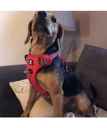 Docio Dog Harness for Large Dogs | Reflective Breathable Anti-Training Design - International Shipping - Buy Online on GoSupps.com