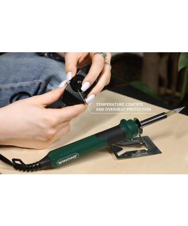 WINONS Hot Knife Plastic Cutter with Temperature Control (Set of 25)  WBT-0003-6 Multipurpose Stencil Cutter with Soldering Iron and Wood Burning Tips - Buy Online on GoSupps.com