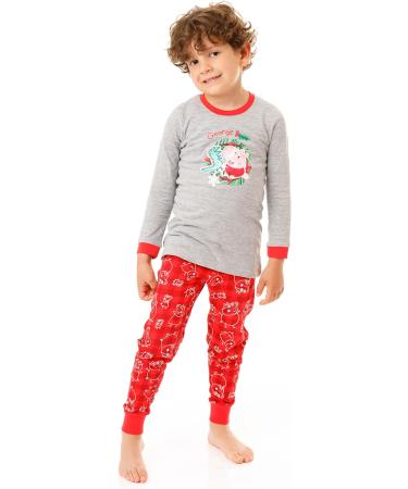 Peppa Pig Christmas Family Pyjamas Set | Festive PJs for Women Men Baby Toddlers Kids | Christmas Eve Box Gift | Size 5-6 Years - Buy Online on GoSupps.com