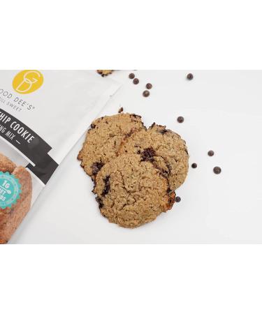 Good Dee's Chocolate Chip Cookie Mix - Keto, Dairy-Free, Soy-Free, Low Carb | 1g Net Carbs per Serving (12 Servings) - Diabetic & Weight Watchers Friendly - Buy Online on GoSupps.com
