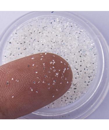 Laza 1.5g Diamond Nail Glitter - Holographic Rhinestones & Pixie Crystals for Stunning Nail Art - Reflective Triangle Glitter Decorations - Buy Online on GoSupps.com