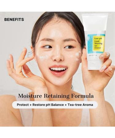 Low PH Gentle Cleanser Cleanser Woman Gentle Moisturising Cleanser Exfoliating Face Wash for Women Low PH Weak Face Wash Exfoliating Hydrating Face Wash Daily Gentle Cleanser Cleansing Oil for Face - Buy Online on GoSupps.com