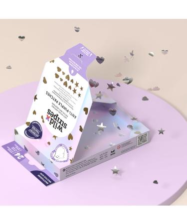 Wild Stripes - Anti-Pimple Patches Holo Clear - Patchs avec acide salicylique pour soin cibl jour et nuit - Rapide et efficace - Anti boutons et points noirs - Peau impure - 24 pcs Acide salicylique 24 unit (Lot de 1) - Buy Online on GoSupps.com