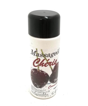 Massage Oil Cherry Edible 100 ml with cherry aroma Orally usable very slippery