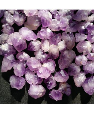 Crystal Rough Home Decoration 500g Natural Skeletal Purple Amethyst Cluster Quartz Crystal Point Display Specimen s - Buy Online on GoSupps.com