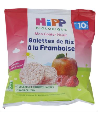 Hipp Bio Raspberry Rice Cakes +10m 30g