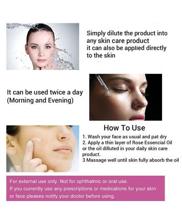 Rose Essential Oil for Face - Anti-Aging Moisturizer & Serum (30ml) | Hydrating Skin Care - Buy Online on GoSupps.com