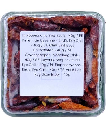 DAMUNE SL Chilli Bird Eyes Chilipepers Uganda 40g - Buy Online on GoSupps.com