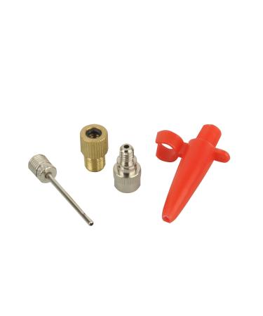 Fischer Unisex adapters t 4-piece air pump adapter set silver one size EU
