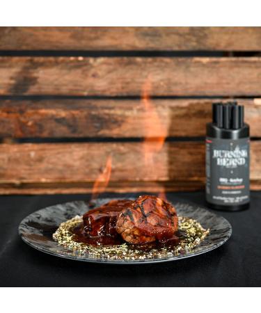 BBQ Ketchup for Flamb ing - Gourmet Grill Gift Box | Burning Bernd Whisky Flavor & Black Pearl Himalayan Salt - Buy Online on GoSupps.com