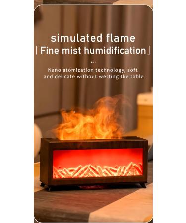 Buy Essential Oil Flame Diffusers & Humidifiers - Aromatherapy Diffuser with 7 Color Modes Timer & Auto Shutdown - 150ml White Aroma Diffuser for International Shipping - Buy Online on GoSupps.com
