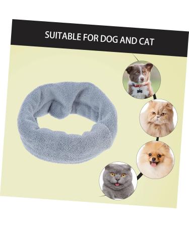 NOLITOY Lint Comfortable Earmuff Pets Dog Portable Warm Accessory for Supply Puppy Snood Multi-Function S Grey - Buy Online on GoSupps.com