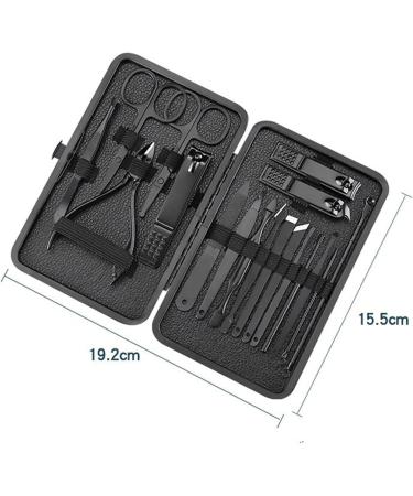 OUSIKA Nail Clippers Manicure Cutters Nail Clipper Set Household Stainless Steel Ear Spoon Pedicure Scissors Tool for Beauty Nails - Buy Online on GoSupps.com