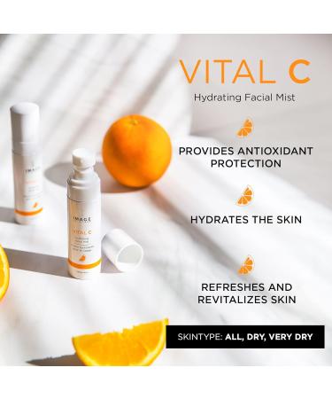 IMAGE Skincare VITAL C Hydrating Facial Mist | Vitamin C Face Mist for Radiant Skin | International Shipping Available - Buy Online on GoSupps.com