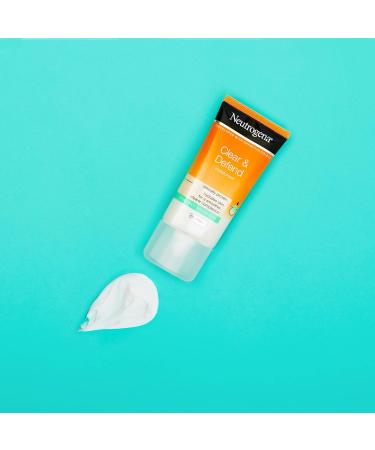 Neutrogena Clear and Defend Moisturiser 50ml - Skin Clearing Daily Moisturizer - Buy Online on GoSupps.com