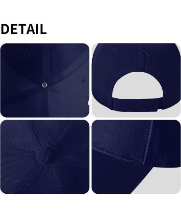 Uber-Eats Summer Sun Hat Baseball Cap | Casual Snapback Washed Sports Cap - Navy, One Size - Buy Online on GoSupps.com