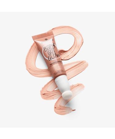 Essence Baby Got Glow Liquid Highlighter No. 30 - Gold Vegan Oil-Free Paraben-Free Glossy Finish - 3 Pack (3x10ml) - Perfect for Radiant Skin - Buy Online on GoSupps.com