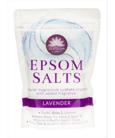 FMCG Ltd TWO PACKAGES Elysium Spa Epsom Salts Lavender 450g - Buy Online on GoSupps.com