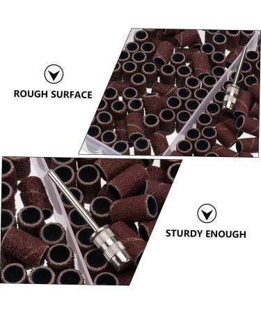 PLAFOPE 1 Box Boxed Manicure Circle Professional Nail Drill Nail Sanding Ring Portable Nail Drill Ring Manicure Tools Nail Polishing Accessory Nail Grinding Tool Resin Abrasive Cloth - Buy Online on GoSupps.com