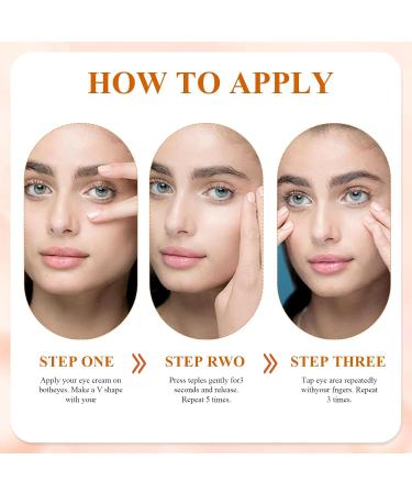 ThrivingAura Under Eye Cream Anti-Ageing Eye Cream Vitamin E Eye Serum Anti Wrinkle Eye Cream Eye Cream for Dark Circles Strengthens Brightening Eye Cream Women Eye Cream With Caviar Essence Eye Masks - Buy Online on GoSupps.com