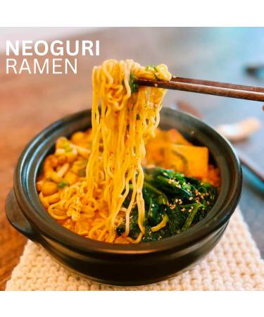 Nongshim Neoguri Seafood and Spicy Flavour 120g (Pack of 20) - Instant Korean Ramen Noodle - Buy Online on GoSupps.com