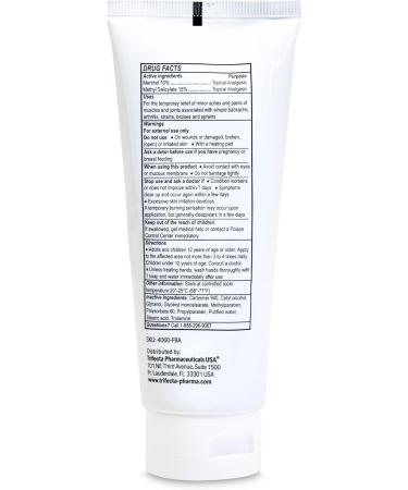 (3 Pack) Globe Ultra Strength Greaseless Muscle Rub Cream (3 oz). Compare to The Active Ingredients of Greaseless Bengay 10% Menthol & 15% Methyl Salicylate (3 Pack) - Buy Online on GoSupps.com