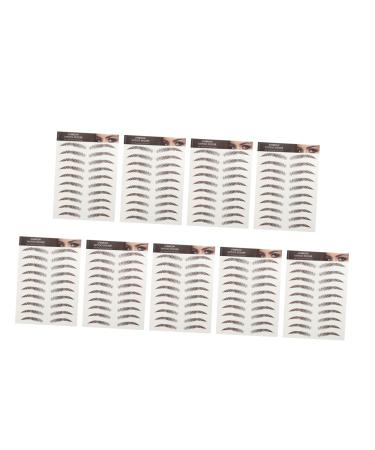 Beavorty 36 Sheets waterproof eyebrow stickers beauty tools Eyebrow Grooming Shaping Sticker cosmetic 3d set