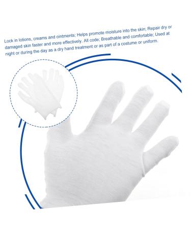 minkissy 12paires De Soin Des Mains R utilisables Coton pais Pour Hydratation Et Lors Inspections De Bijoux Et Divers Travaux - Buy Online on GoSupps.com