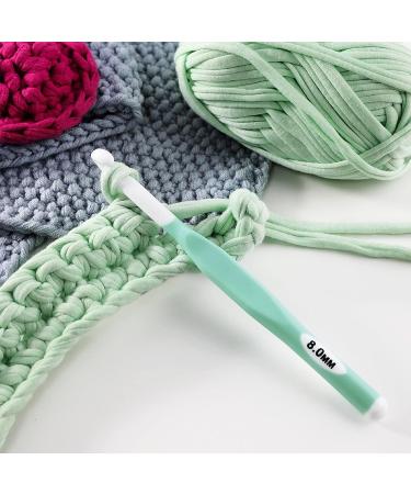 4PCS Ergonomic Crochet Hooks Set for Arthritic Hands | Comfortable Colourful Needles 8-15mm White - Buy Online on GoSupps.com