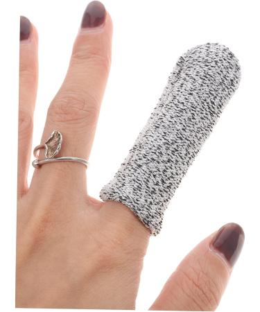FRCOLOR 10pcs Anti-Cut Finger Cots & Cut Resistant Finger Guards - Ultimate Protection for Safe Cutting | Thumb Covers & Sleeves (5.5x2.8cm) - Shop Now - Buy Online on GoSupps.com