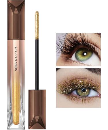  Naqqios Glitter Mascara - Sensational High Lash Mascara Unlimited Length Volume Eye Makeup Waterproof Mascara for Stunning Lashes - Buy Online on GoSupps.com