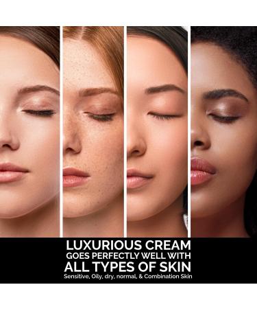 WBM Anti-Aging Night Cream with Vitamin C | Firming Hyaluronic Acid Moisturizer for Face & Neck | Age Repair Cream for Wrinkles & Even Skin Tone - 1.7 oz - Buy Online on GoSupps.com