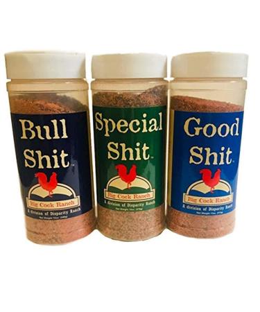 Big Cock Ranch All-Purpose Premium Seasoning Special Shit, Bull Shit, and Good Shit - Buy Online on GoSupps.com