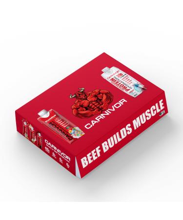 MuscleMeds Carnivor RTD Sampler Pack Ready to Drink Protein Lactose Free Sugar Free Isolate Protein Muscle Building Recovery 16.9 Fl Oz Liquid (5 pack) Variety 5-pack 1.06 Pound (Pack of 5)